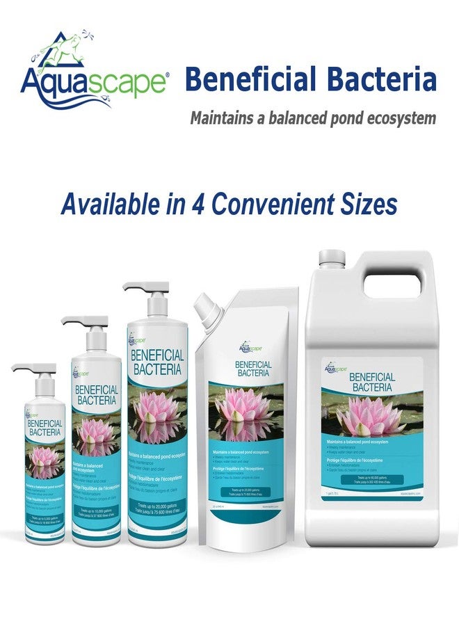 Aquascape Liquid Beneficial Bacteria for Pond and Water Features, 32-Ounce Bottle | 98888 - Image 2